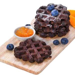 Chocolate Belgian Waffles (Pack of 4)