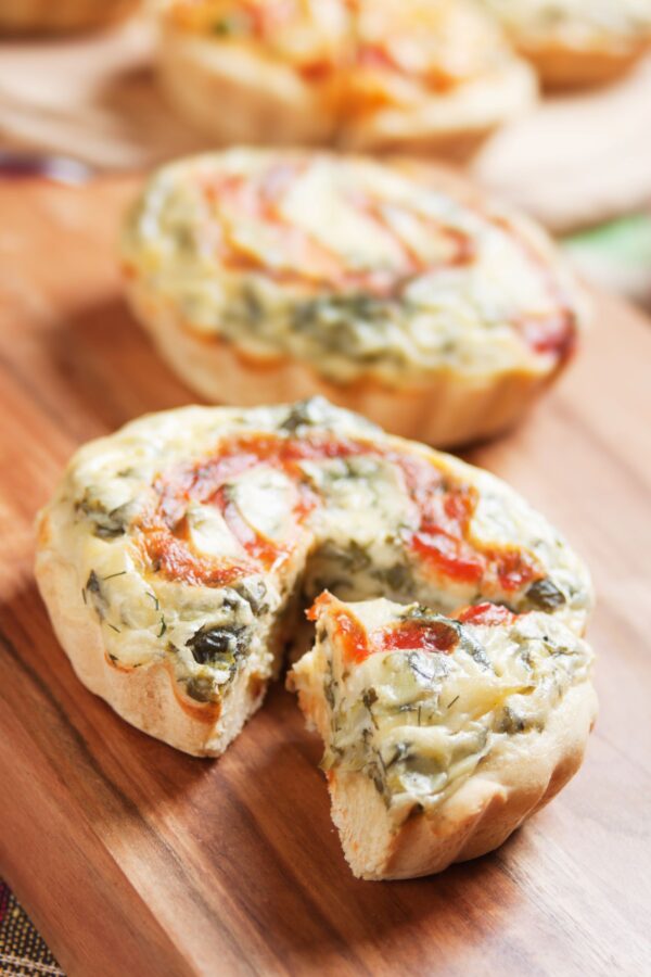 2-Pack Mini Salmon & Ricotta Quiche