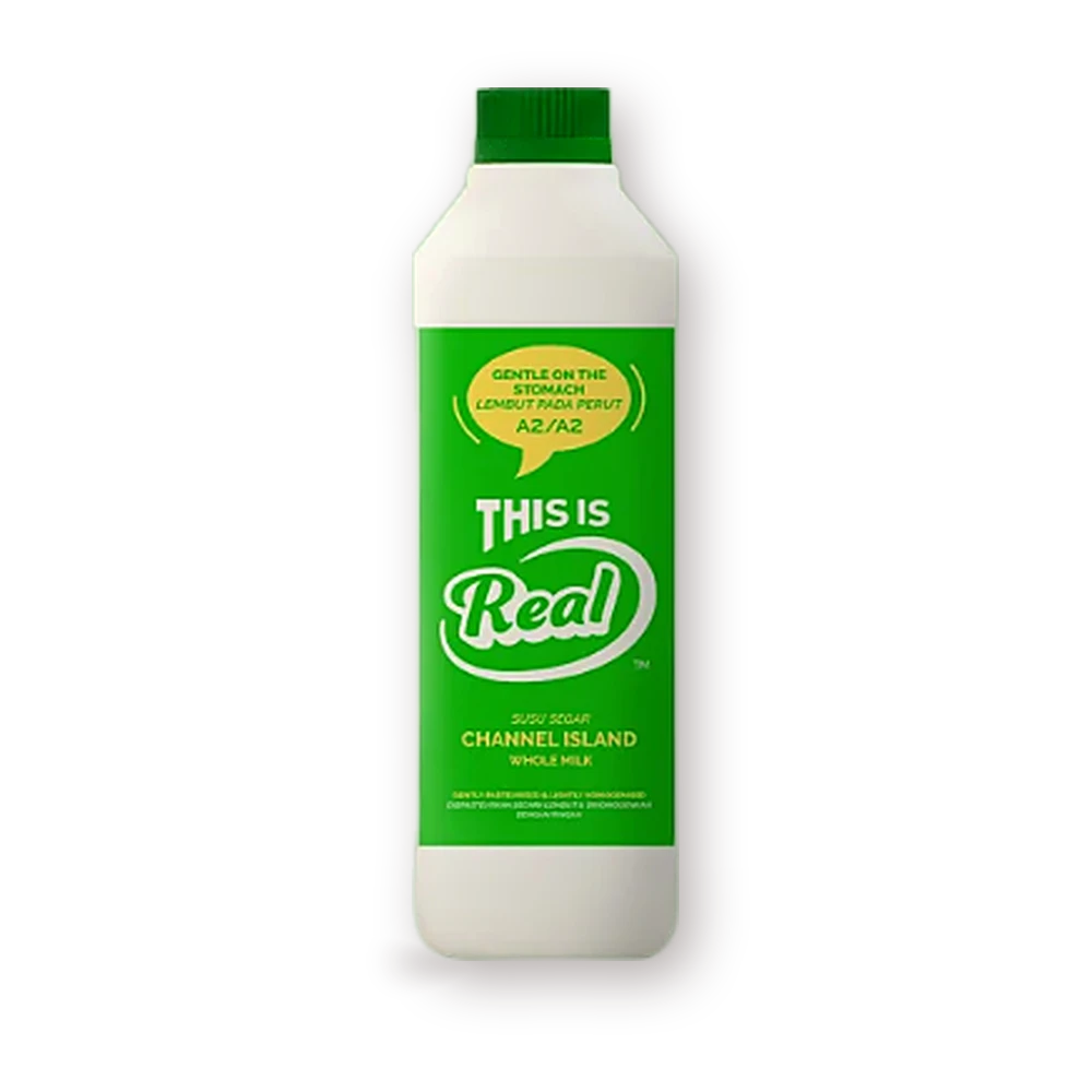 (A2) A2/A2 Gentle-On-Tummy Milk ( A2/A2 Channel Island Whole Milk Homogenized) 1L
