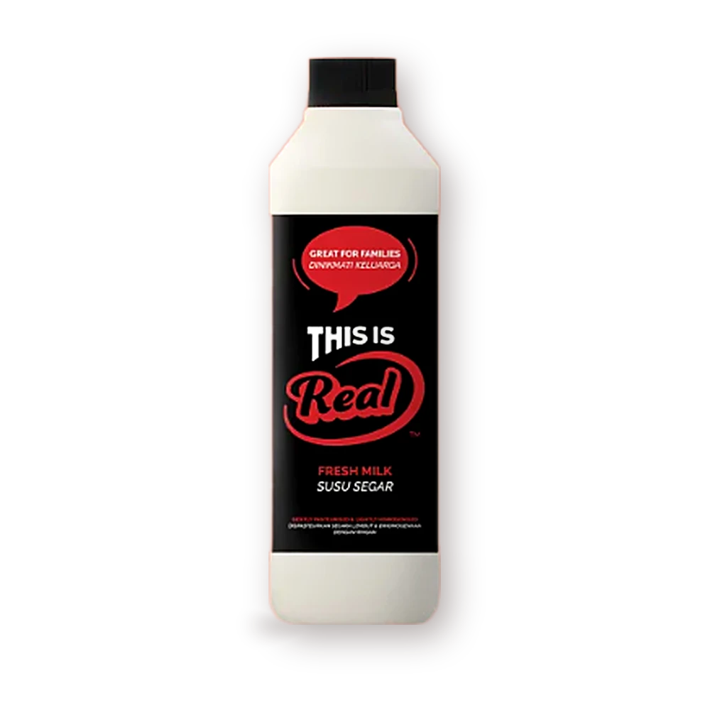 (M1) Tenderly Pasteurised Regular Family Milk 1L (1L pasteurised milk)