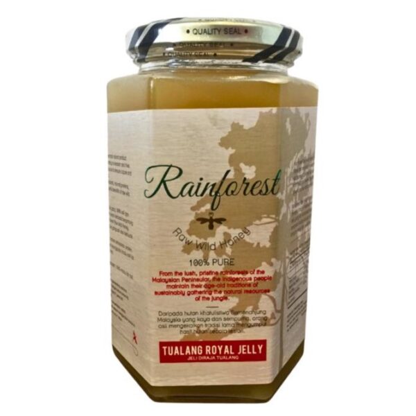 (H2) Rainforest Raw Wild Tualang Honey with Royal Jelly 850g