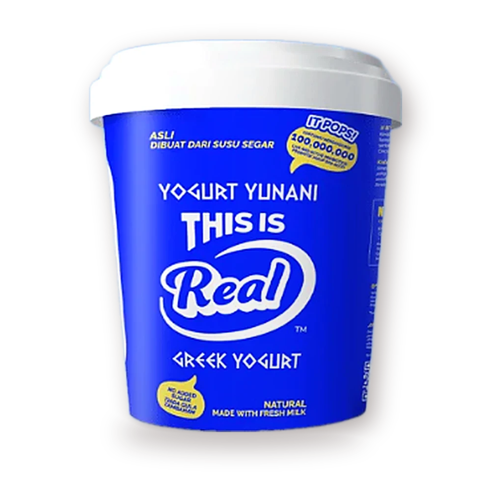 (P2) Natural Greek Yogurt 1.5kg