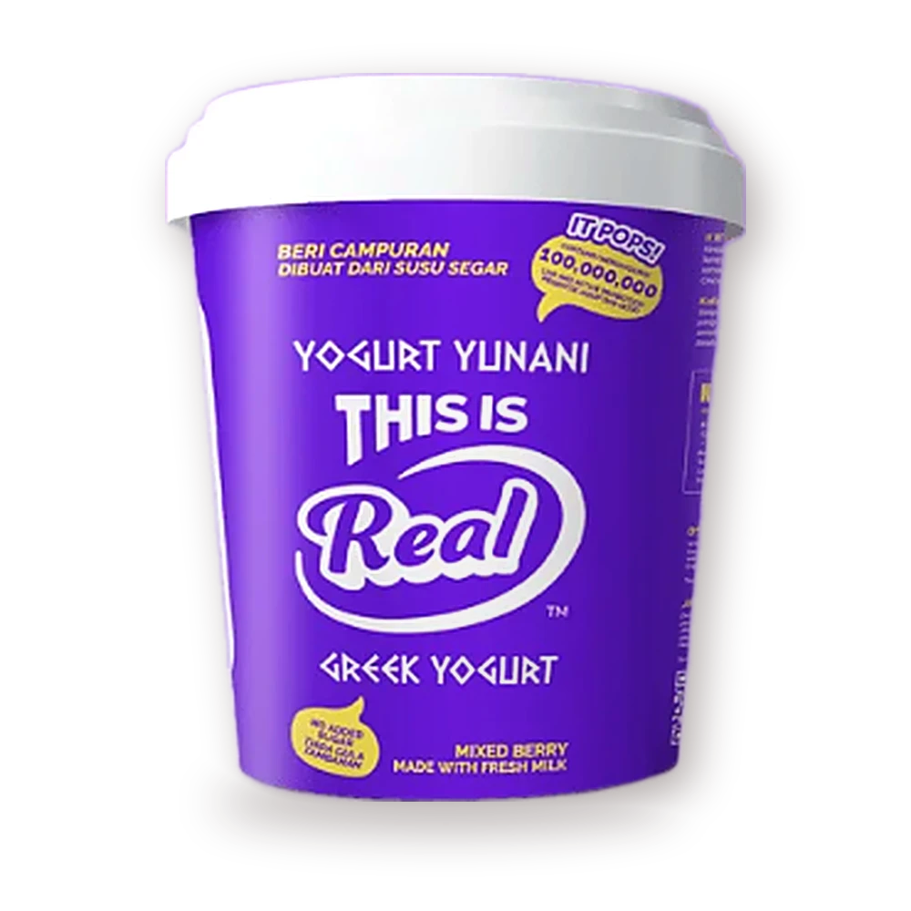 (P8) Mixed Berries Greek Yogurt 400g