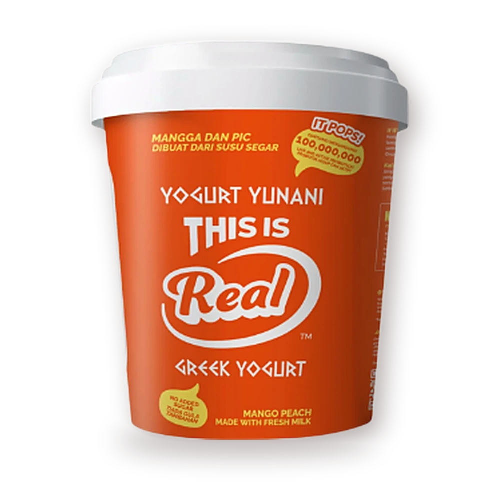 (P9) Mango-Peach Greek Yogurt 400g