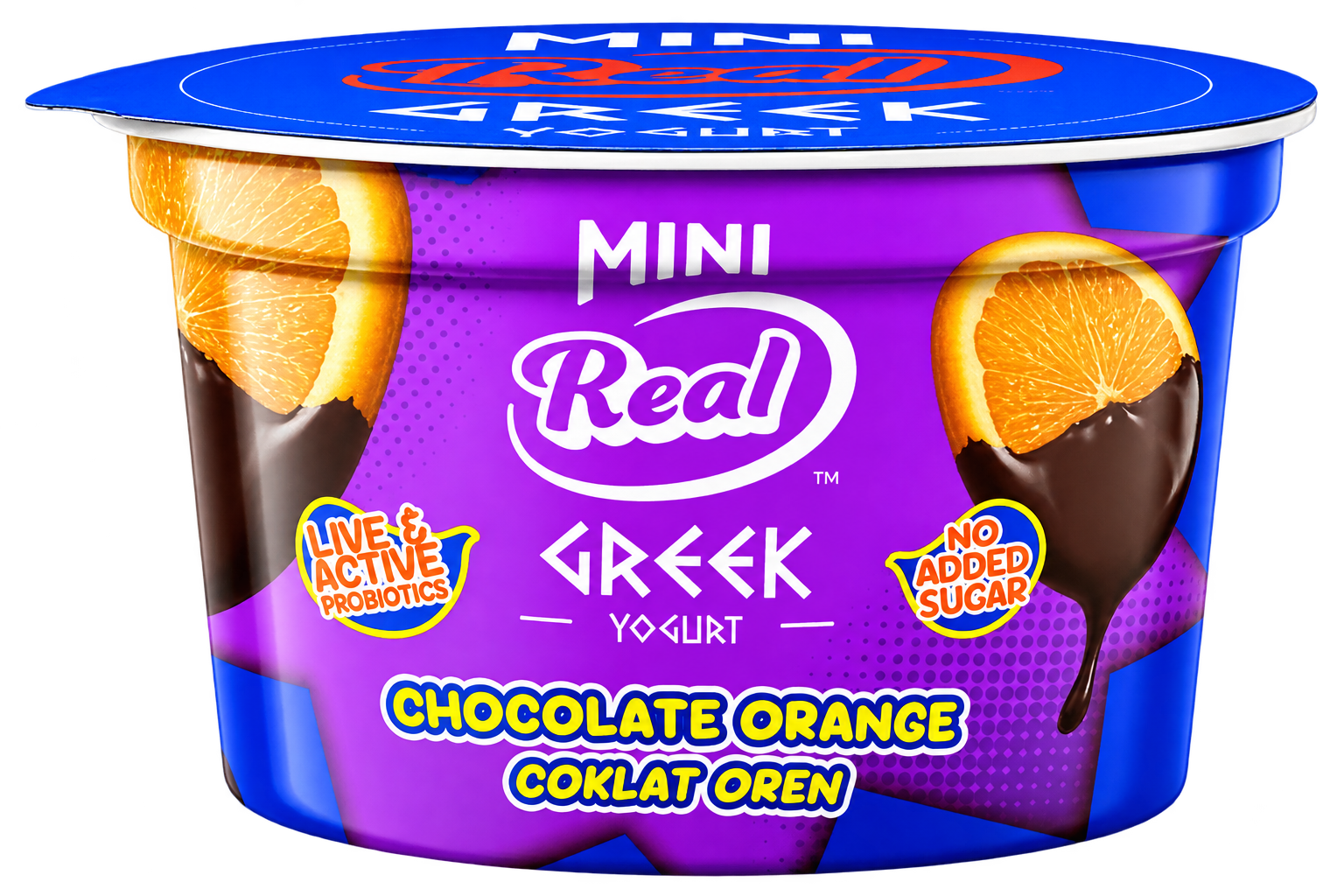 CONVI PACK NATURAL GREEK YOGURT WITH CHOCOLATE ORANGE