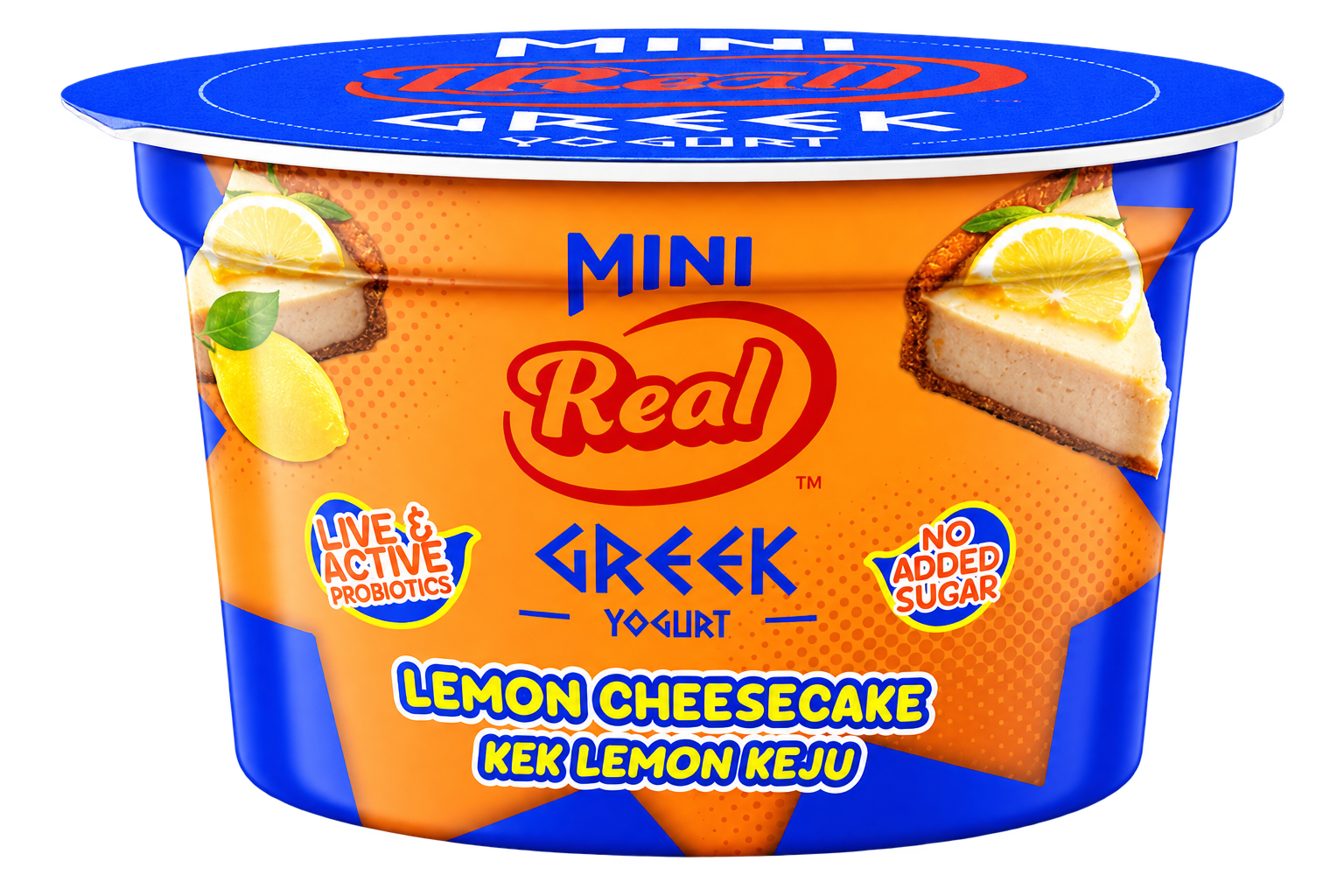 CONVI PACK NATURAL GREEK YOGURT WITH LEMON CHEESECAKE